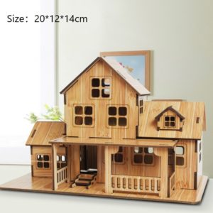 3D Wooden Architecture building Jigsaw DIY Puzzles