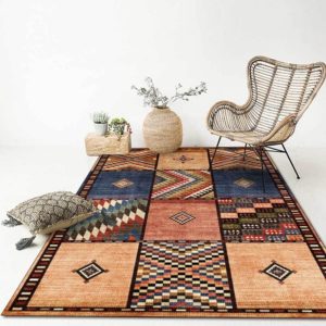 Bohemian Stitching Geometric Area Rugs