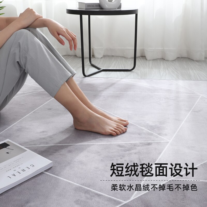 Nordic Style Large Bedroom Living Room Carpet - Image 3