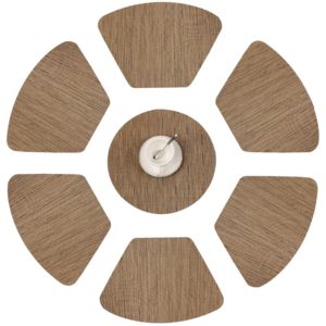 Round Table Wedge Kitchen Place Heat Insulation Mats
