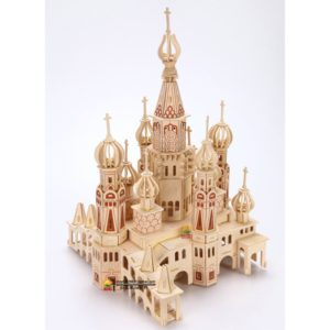 Handmade Saint Petersburg  3D building Puzzles